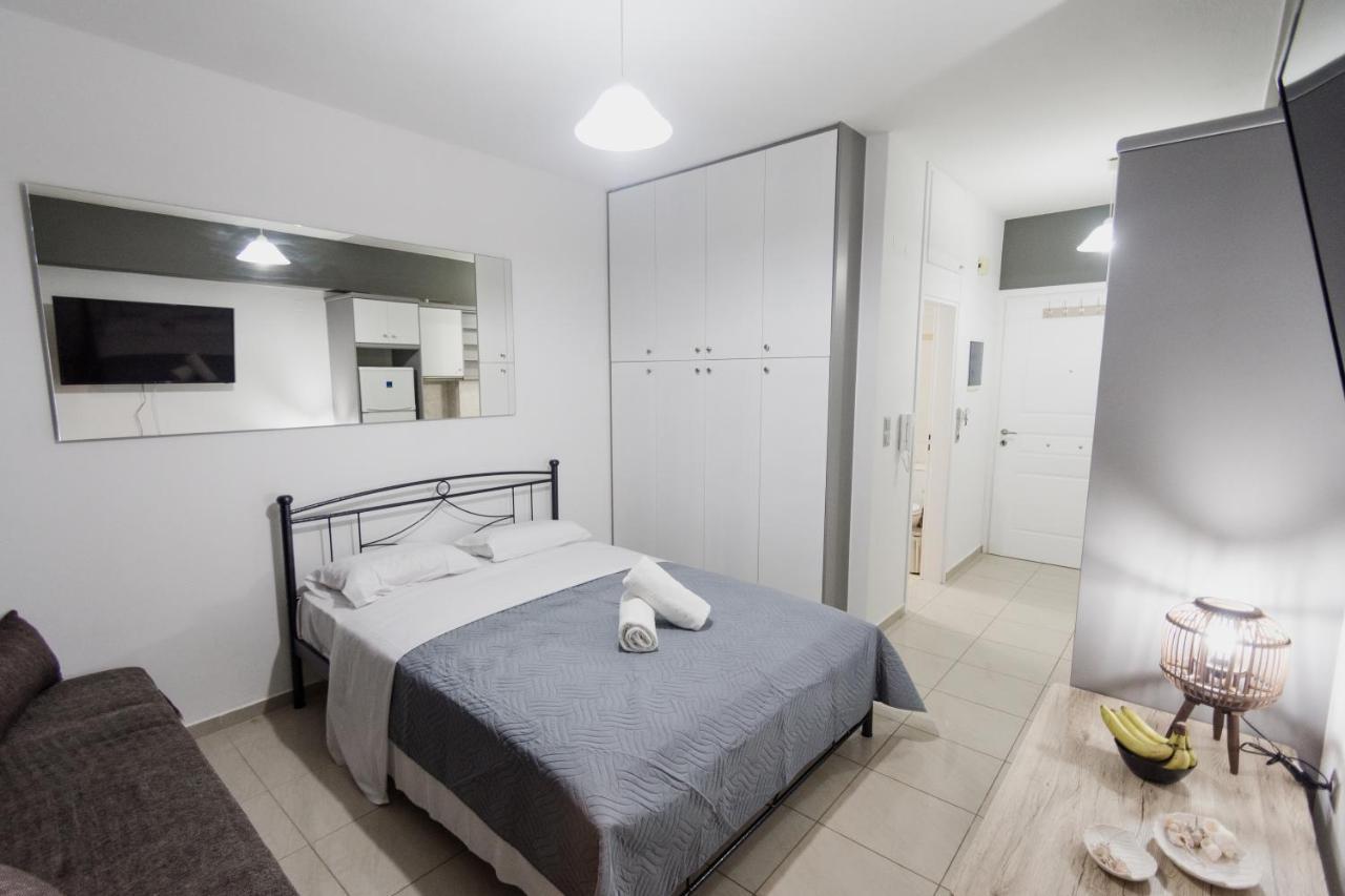 Pavlos Standard Studio With Sea View Rethymno Exteriör bild