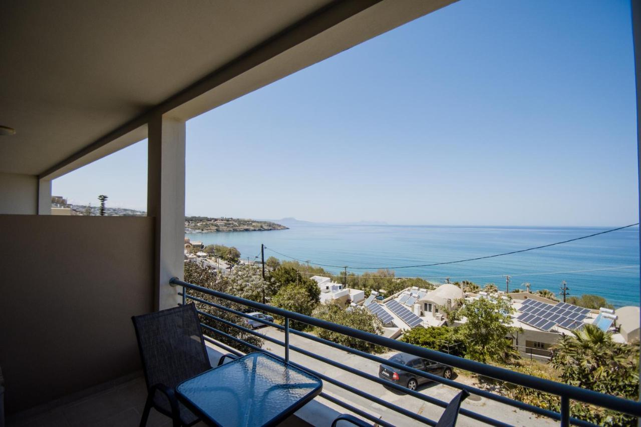Pavlos Standard Studio With Sea View Rethymno Exteriör bild