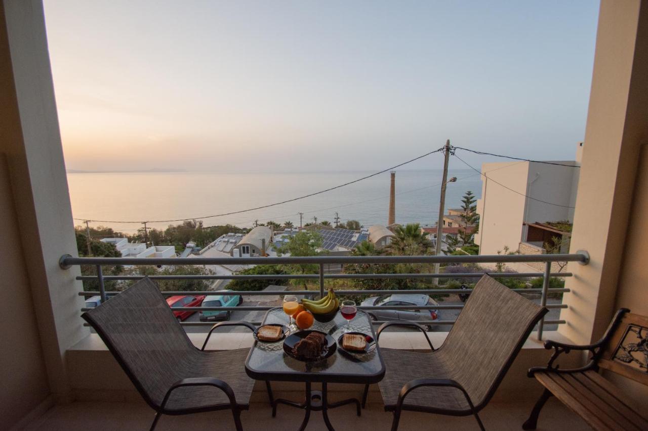 Pavlos Standard Studio With Sea View Rethymno Exteriör bild